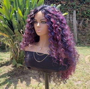 ☀️Long oil slick lace front wig ☀️